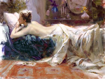 Impressionnisme œuvres - Mystic Dreams lady peintre Pino Daeni belle dame femme